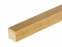 Pręt kwadratowy z mosiądzu 80x80 długość 500mm (50cm)