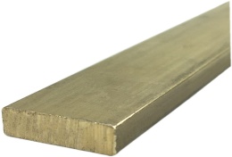 Płaskownik z mosiądzu CW614 30x5 1000mm (100cm)