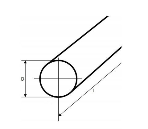 Pręt okrągły walcowany gat.40HMT fi-16mm L=5000mm