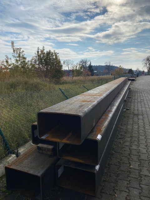 Profil stalowy zamknięty 500x300x12,5 S355 dł.6090mm