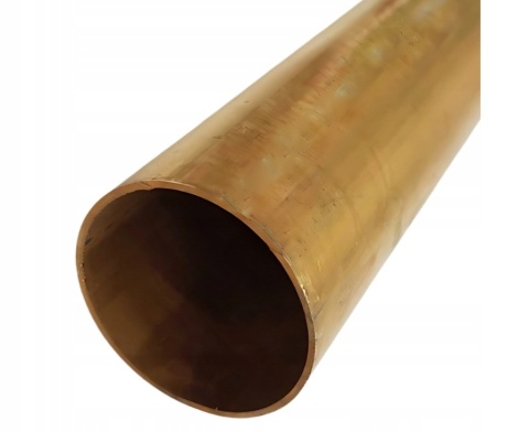 Rura okrągła z mosiądzu M63 8x2 3000 mm