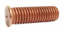 M10x25 Kołki do zgrzewania ISO 13918 miedziowane 200szt