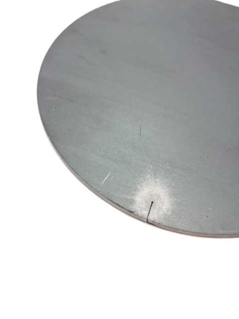 Blacha stalowa formatka koło g/w 126x3 mm