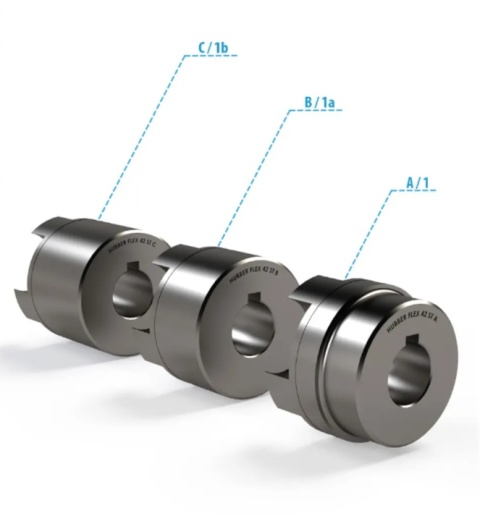 Sprzęgło kłowe piasta aluminiowa 24 AL 1 fi-56 HUBBER-FLEX otwór wstępny 20mm