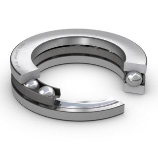 Łożysko oporowe kulkowe jedno. 51206 SKF