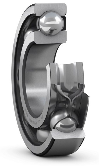 Łożysko kulkowe proste jedno. 6001-Z/C3 SKF