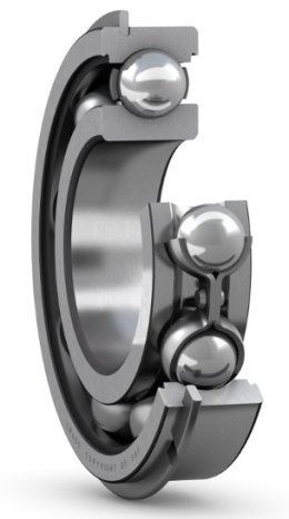 Łożysko kulkowe proste jedno. 6017 NR SKF