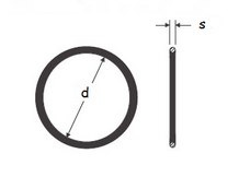 ORING uszczelka 23,39x3,53 1kpl=3szt. 70NBR ORING uszczelka 23,39x3,53 1kpl=3szt. 70NBR