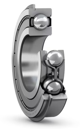 Łożysko kulkowe proste jedno. 6200-2ZNR SKF