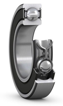 Łożysko kulkowe proste jedno. 6201-2RSH/C3WT SKF