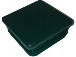Zaślepka profila zielona 40x40 mm kwadrat 5szt.