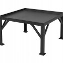 Palenisko ogrodowe stalowe ręcznie wykonane blacha 5 mm 500x600 mm