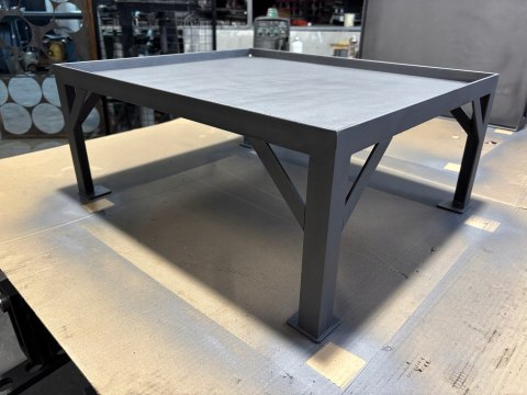 Palenisko ogrodowe stalowe ręcznie wykonane blacha 5 mm 500x600 mm