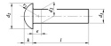 6x40 Nit nity stalowe łeb kulisty DIN 660 10szt.