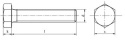 Śruby ocynk płatkowy M12x45 kl.12.9 DIN 933 2szt