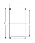 KT 40x45x17 JNS Łożysko igiełkowe złożenie