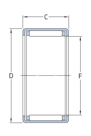 ŁOŻYSKO IGIEŁKOWE BH1410 TORRINGT 22,2x30,16x15,88 ŁOŻYSKO IGIEŁKOWE BH1410 TORRINGT 22,2x30,16x15,88