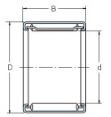 HMK 3030 FBJ Łożysko igiełkowe 30x40x30