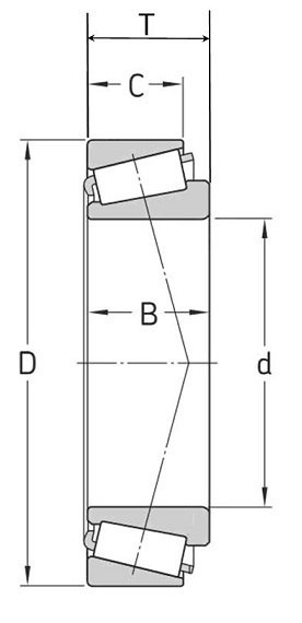 ŁOŻYSKO STOŻKOWE M88048/88010 NEUTRAL ŁOŻYSKO STOŻKOWE M88048/88010 NEUTRAL