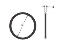 Oring uszczelka 33x4 70NBR 1kpl=2szt. Oring uszczelka 33x4 70NBR 1kpl=2szt.