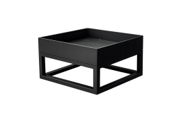 Palenisko ogrodowe 600x600 mm stal 4 mm loft czarne