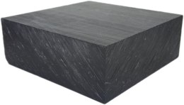 Płyta poliamid PA6+MoS2 czarna 30x150x150 mm