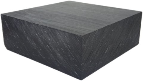 Płyta poliamid PA6+MoS2 czarna 30x150x150 mm