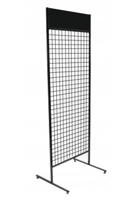 Stojak Ekspozytor sklepowy krata + haki 1900x650 mm