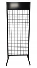 Stojak Ekspozytor sklepowy krata + haki 1900x650 mm