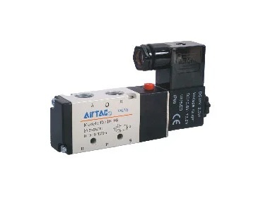 Elektrozawór 5/3 M5 w poł. śr. odpowietrzony 12VDC z zewn. pilotem 4V130EM5FI-W