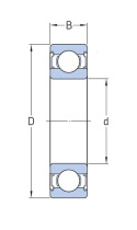 6210 2ZC3 KINEX Łożysko kulkowe 50x90x20