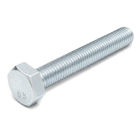 M33x120 Śruba z łbem sześciokątnym 8.8 ocynk galwaniczny DIN 933 - 1 szt.