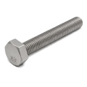 M8x80 Śruba z łbem sześciokątnym nierdzewna A2 DIN 933 - 100 szt.