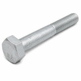 M16x80 Śruba z łbem sześciokątnym 8.8 ocynk ogniowy DIN 931 - 25 szt.