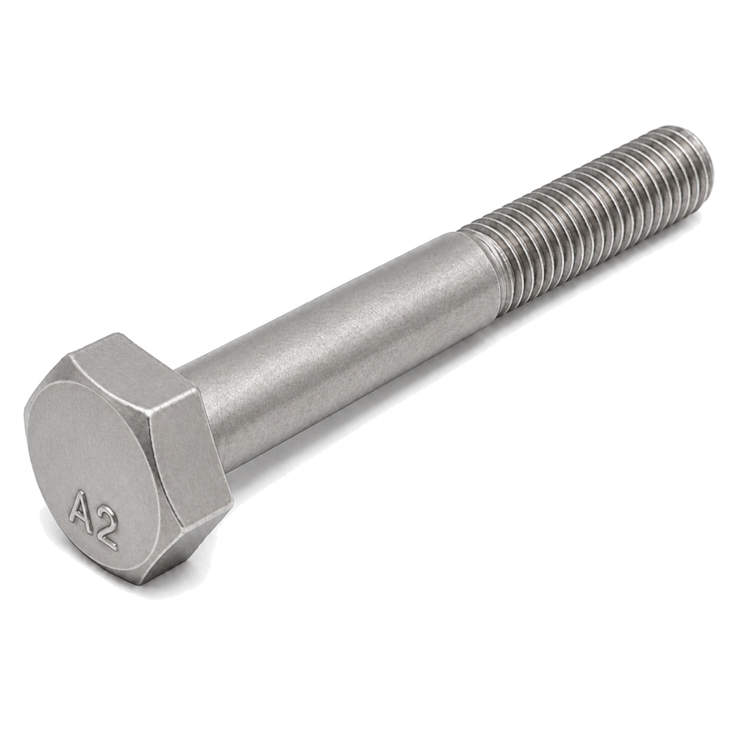 Śruba nierdzewna A2 M16x80 DIN 931