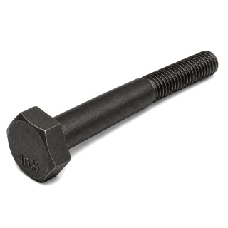 M10x1,25x120 Śruba z łbem sześciokątnym 10.9 bez pokrycia DIN 960 - 1 szt.
