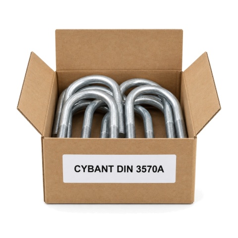 Cybant jarzmo 176/M16 DIN 3570A ocynk - 1 szt.