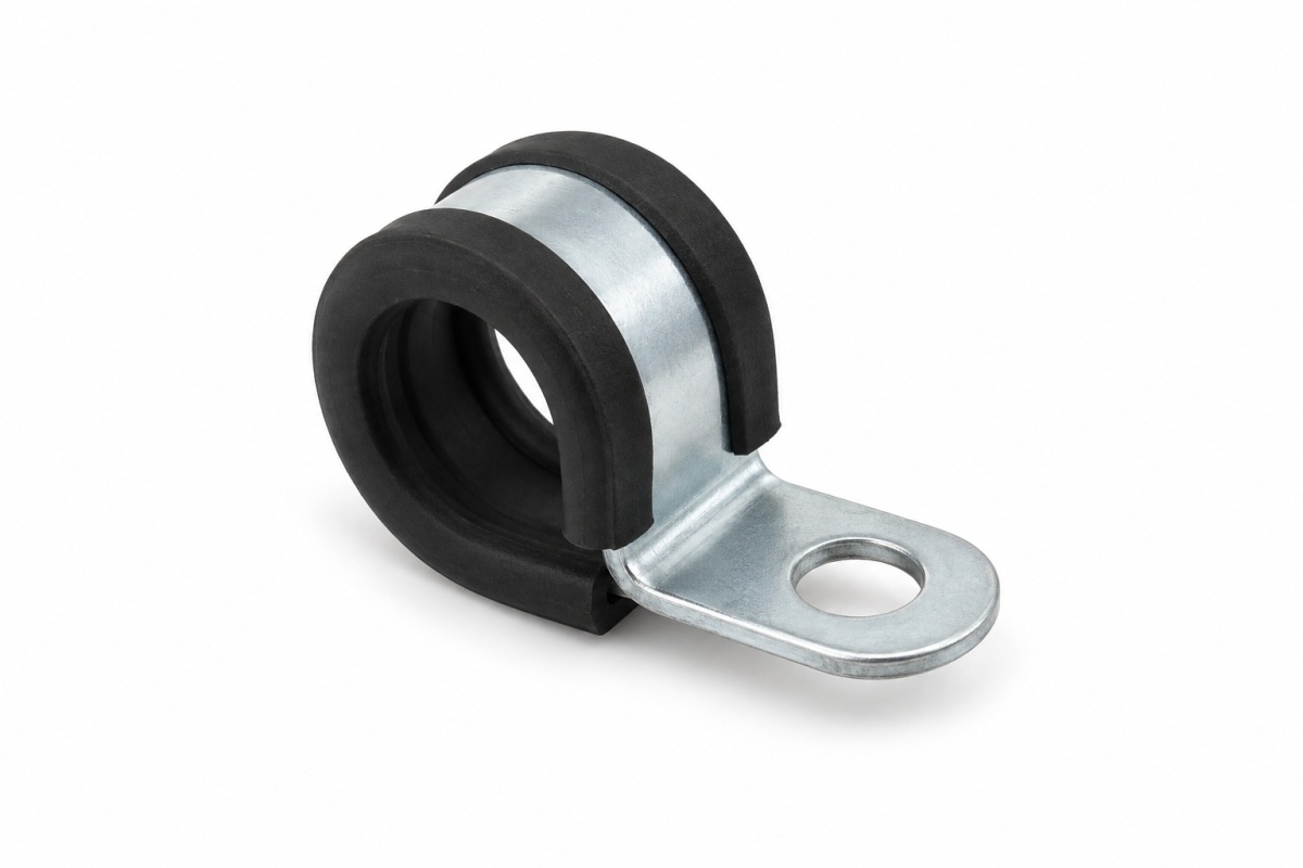 Obejma mocująca z osłoną EPDM 10/12-5,3 DIN 3016 D1 W1