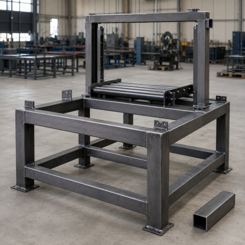 Profil stalowy zamknięty 20 × 20 × 2 mm o długości 6000 mm stal S235