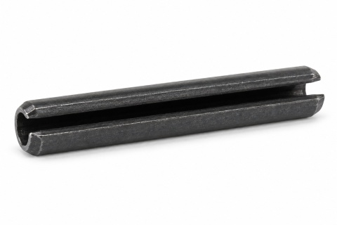 8x100 Kołki sprężyste rozcięte ISO 8752 (DIN 1481), stalowe czarne - 100 szt.