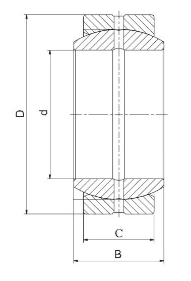 ŁOŻYSKO PRZEGUBOWE ŚLIZGOWE GEG 10 10X22X12 FLURO ŁOŻYSKO PRZEGUBOWE ŚLIZGOWE GEG 10 10X22X12 FLURO