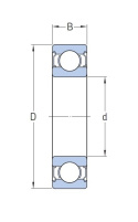 Łożysko MR 104 ZZ EZO 4x10x4