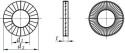 Podkładka samoklinująca NordLock M14 oc AN133 Podkładka samoklinująca NordLock M14 oc AN133