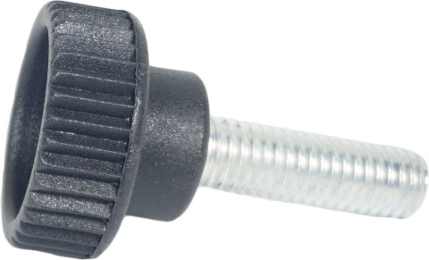 Uchwyt radełkowany ze śrubą M10x30 57025 Uchwyt radełkowany ze śrubą M10x30 57025