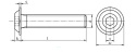 M8x30 Śruby z łbem podkładkowym ISO 7380 cz.10szt M8x30 Śruby z łbem podkładkowym ISO 7380 cz.10szt