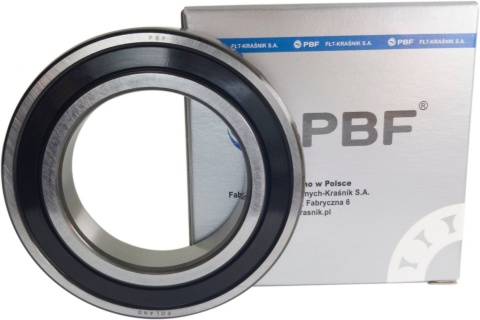 Łożysko kulkowe 6208 2RS FŁT-PBF 40x80x18
