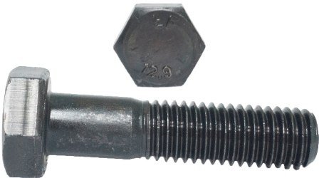 M12x90 Śruby łeb 6-kątny 12.9 czarne DIN 931 1szt M12x90 Śruby łeb 6-kątny 12.9 czarne DIN 931 1szt