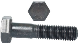 M14x80 Śruby łeb 6-kątny 12.9 czarne DIN 931 1szt