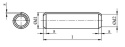 10x32 Kołki sprężyste zwijane ISO 8750 2szt.