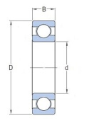 ŁOŻYSKO WAŁU 20X56X12 SC04B19CS34PX1 MCB